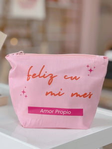 Feliz Cu Mi Mes Pouch in Barbie Pink