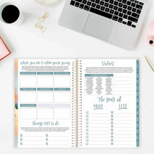 Load image into Gallery viewer, 2026-2027 Painted Peonies Soft Cover Planner
