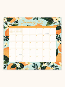 2026 Fruit & Flora Magnetic Monthly Pad Planner