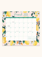 Load image into Gallery viewer, 2026 Fruit &amp; Flora Magnetic Monthly Pad Planner
