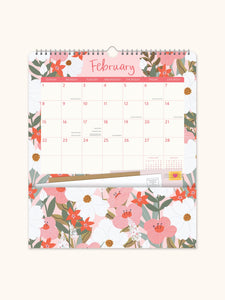 2026 Secret Garden Pockets Planner