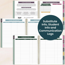 Load image into Gallery viewer, 2026-2027 Teacher Planner, With 3 Interchangeable Covers: Bold &amp; Bright
