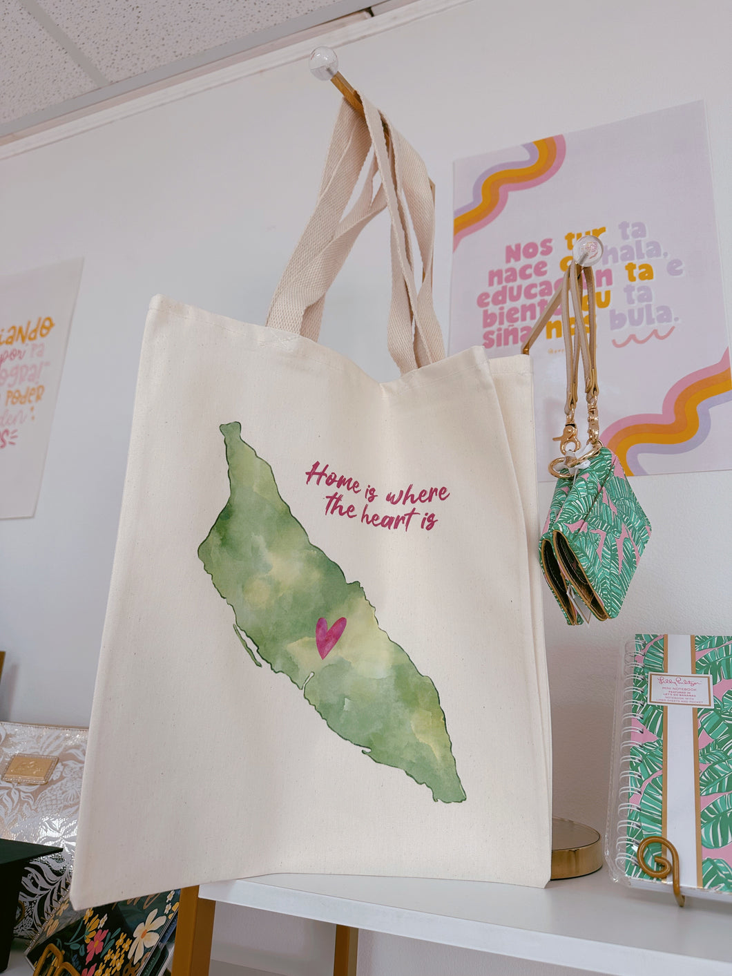 Home Is Where The Heart Is Tote Bag