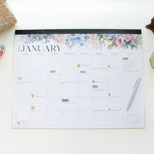 Load image into Gallery viewer, Pre-Order 2026 Seasonal Florals Desk &amp; Wall Calendar
