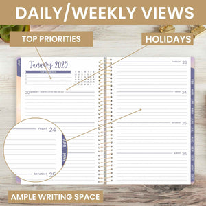 2025 Cotton Candy Sky, Soft Cover Planner