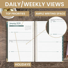 Load image into Gallery viewer, Dreams in Bloom 2024 Hard Cover Planner

