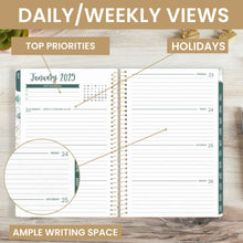 Load image into Gallery viewer, 2025 White Eucalyptus, Soft Cover Planner
