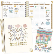 Load image into Gallery viewer, 2025-26 Vision Planner, Spread Kindness Like Wildflowers
