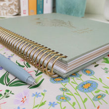 Load image into Gallery viewer, Pre-Order 2026 Green Linen Hard Cover Vision Planner
