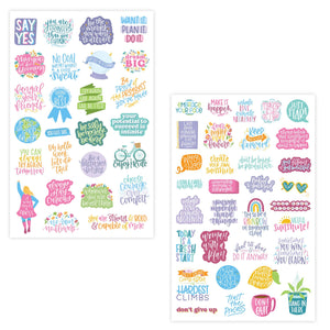 Inspirational Quotes Sticker Pack