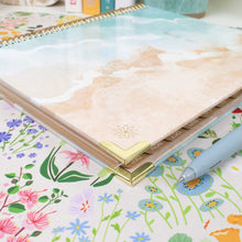 Load image into Gallery viewer, Pre-Order 2026 Ocean Oasis Hard Cover Vision Planner
