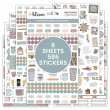 Load image into Gallery viewer, Planner Stickers, Teacher Pack: Cool Tones
