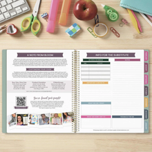 Load image into Gallery viewer, 2026-2027 Teacher Planner, With 3 Interchangeable Covers: Bold &amp; Bright
