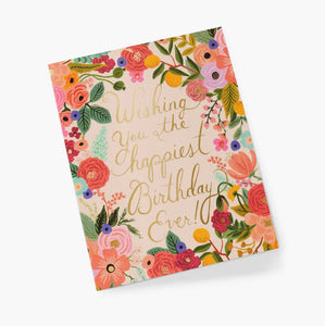 Garden Party Birthday Card