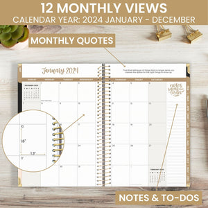 Celestial 2024 Hard Cover Planner