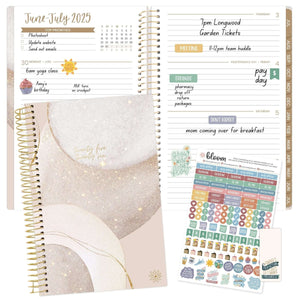 2025-2026 Brushed Beige Soft Cover Planner