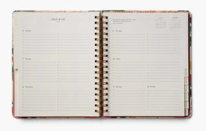 2026 Dahlia 17 Month Academic Planner Hardcover Spiral