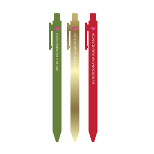 WIPxPS Christmas Edition Jotter Pack of 3 Pens