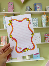 Load image into Gallery viewer, Groovy, Feliz Cu Mi Mes Notepad
