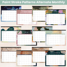 Load image into Gallery viewer, Pre-Order 2026 Paint Strokes Desk &amp; Wall Calendar
