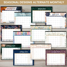 Load image into Gallery viewer, 2024 Seasonal Desk Calendar
