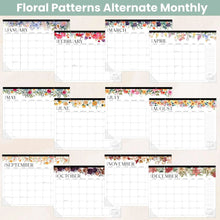 Load image into Gallery viewer, Pre-Order 2026 Seasonal Florals Desk &amp; Wall Calendar
