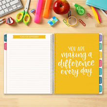 Load image into Gallery viewer, 2025-2026 Teacher Planner, With 3 Interchangeable Covers: Bold &amp; Bright
