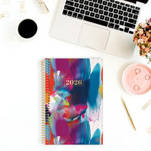 Load image into Gallery viewer, Pre-Order 2026 Brilliant Brushstrokes Soft Cover Planner
