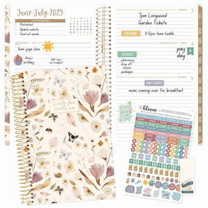 2025-2026 Butterfly Garden Soft Cover Planner