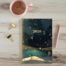 Load image into Gallery viewer, Pre-Order 2026 Celestial Skies Soft Cover Planner
