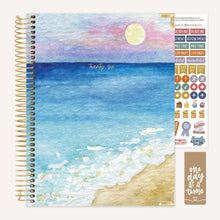 Load image into Gallery viewer, Pre-Order 2026 Coastal Calm Large Hard Cover Planner
