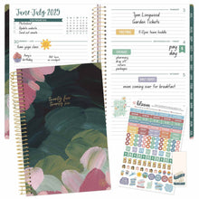 Load image into Gallery viewer, 2025-2026 Emerald Paint Soft Cover Planner
