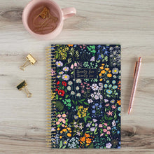Load image into Gallery viewer, 2025-2026 Navy Garden Party Soft Cover Planner
