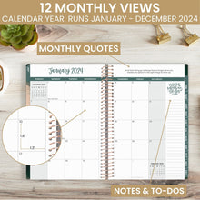 Load image into Gallery viewer, Wanderlust  2024 Soft Cover Planner
