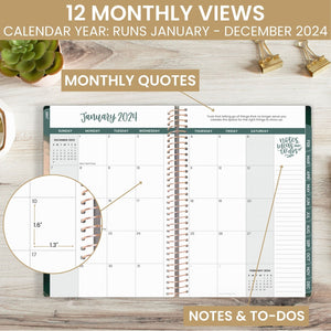 Wanderlust  2024 Soft Cover Planner