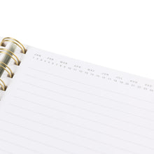 Load image into Gallery viewer, Stripe Modern Hard Cover Spiral Notebook
