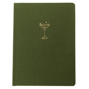 Martini Fabric Covered Journal