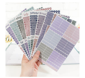 Bloom, Calender Essentials, Sticker Pack