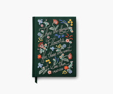 Load image into Gallery viewer, There Are Always Flowers Embroidered Journal
