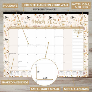 2025 Seasonal Desk & Wall Calendar