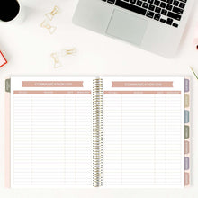 Load image into Gallery viewer, 2025-2026 Teacher Planner, With 3 Interchangeable Covers: Cool Tones
