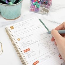 Load image into Gallery viewer, Pre-Order 2026 Beige Bouquet Soft Cover Planner
