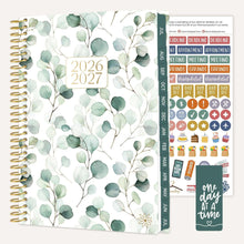 Load image into Gallery viewer, 2026-2027 Boho Greenery Soft Cover Planner
