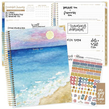Load image into Gallery viewer, Pre-Order 2026 Coastal Calm Large Hard Cover Planner
