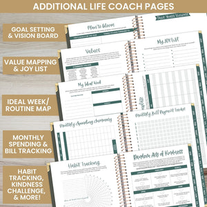 Dreams in Bloom 2024 Hard Cover Planner