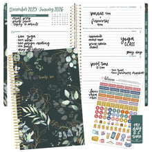 Load image into Gallery viewer, Pre-Order 2026 Green Eucalyptus Soft Cover Planner
