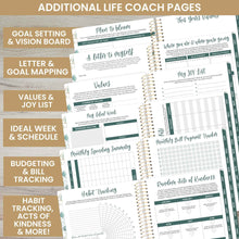 Load image into Gallery viewer, 2025 White Eucalyptus, Soft Cover Planner
