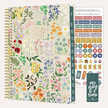 Load image into Gallery viewer, 2026-2027 Garden Party Soft Cover Planner
