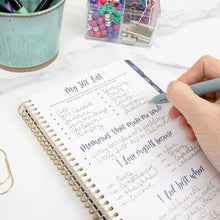 Load image into Gallery viewer, Pre-Order 2026 Navy Garden Party Soft Cover Planner
