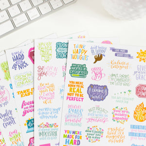 Inspirational Quotes Sticker Pack
